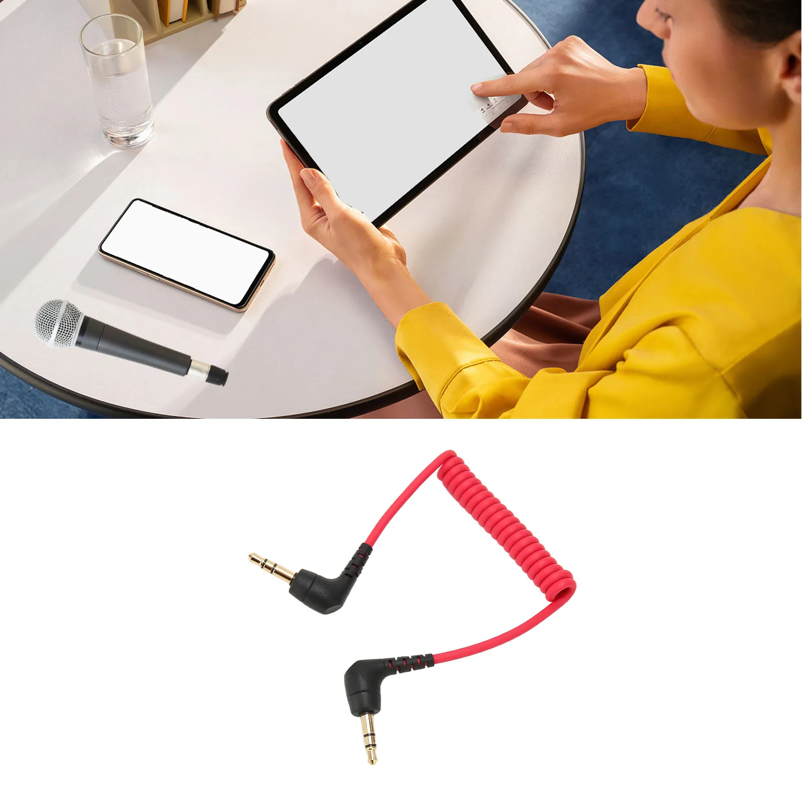 Zk30 3 5 мм TRS-TRS микрофонный кабель с шумоподавлением патч-кабель TRS для BOYA