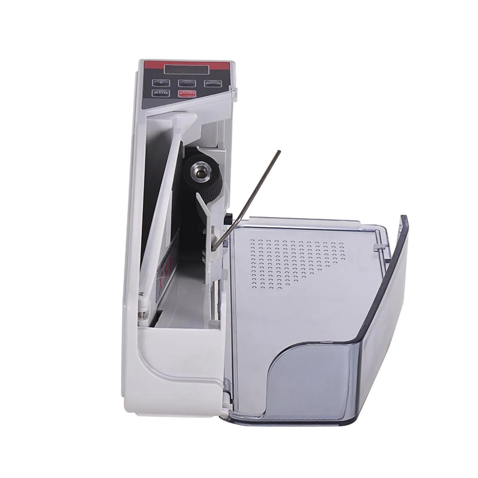 Удобный мини-счетчик банкнот по всему миру со светодиодным дисплеем финансовое