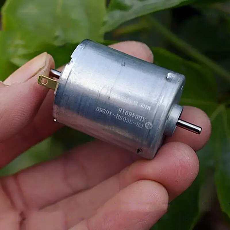 Высокоскоростной двойной вал Micro 28 мм MABUCHI RS-360SH-16260 Motor DC 12В-24В 13800 об/мин для пылесоса-робота, Вибратор