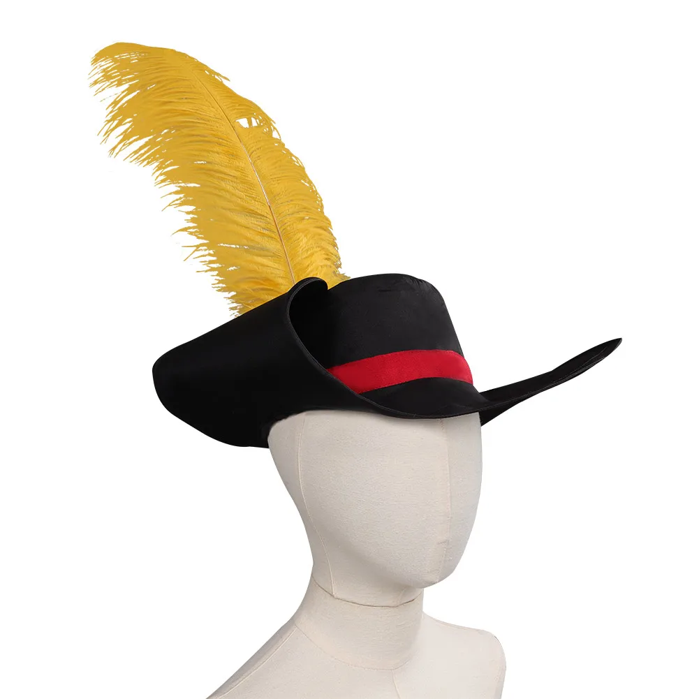 Кепка с перьями для косплея пуш в ботинках последнее пожелание аксессуары