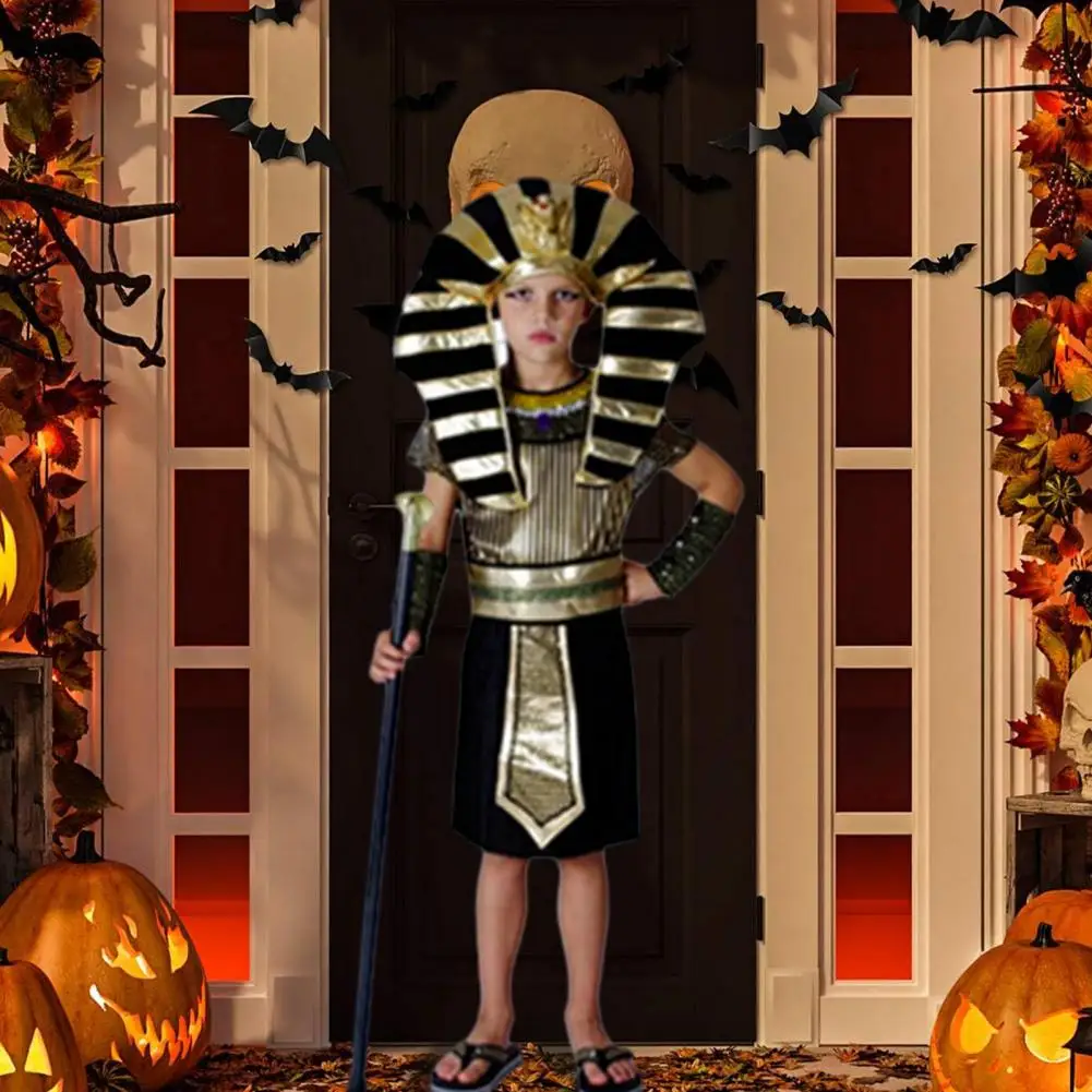 Детский Египетский Костюм фараона костюм для мальчиков и девочек египетского