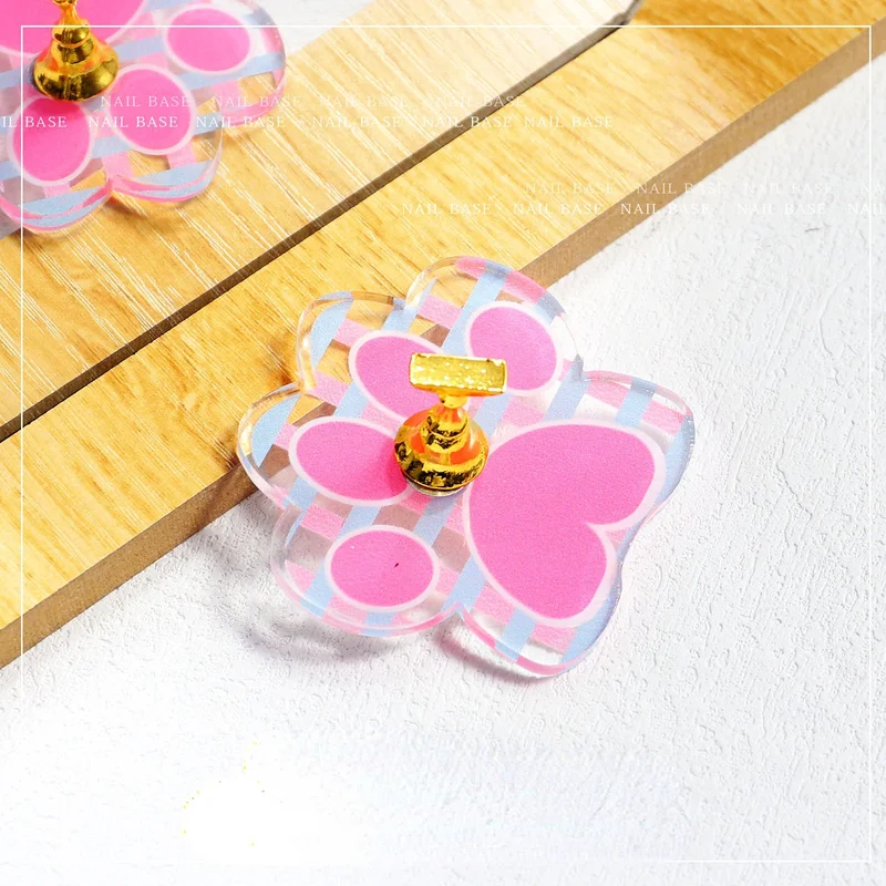 1pc/5pcs Nail Art Practice Display Stand Chess Board Magnetic Tips Small Cow Holder Set UV Gel Polish Color Chart Tool |