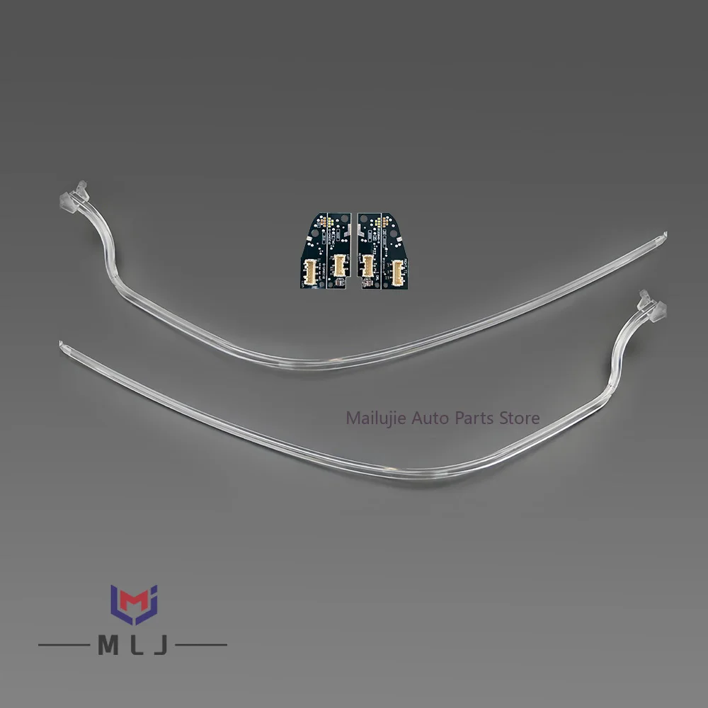 Фото Модуль DRL 2GM998478 2GM998479, световодная полоса для фар VW T-CROSS 2020-2023, светодиодные аксессуары для автомобиля B120845-B B120846-B №5