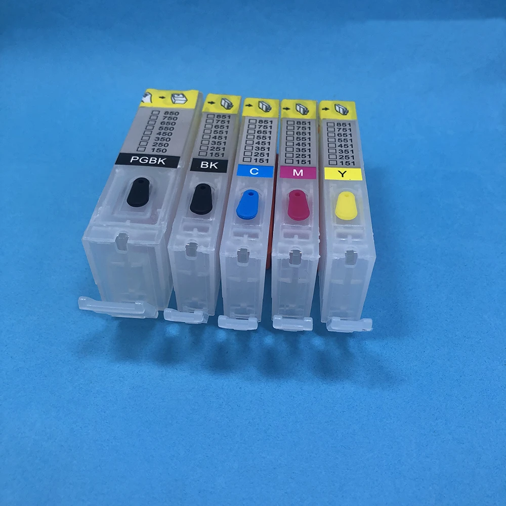 

NO Chip Empty Refillable ink cartridge PGI-250 450 550 270 470 570 280 480 580 680 980 For Canon PIXMA MG5420 MG6320 MG5540