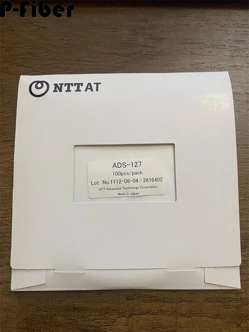 100pcs NTT-ADS-127 optical fiber polishing film abrasive paper for jumper consumables sandpaper transparent original Japanese