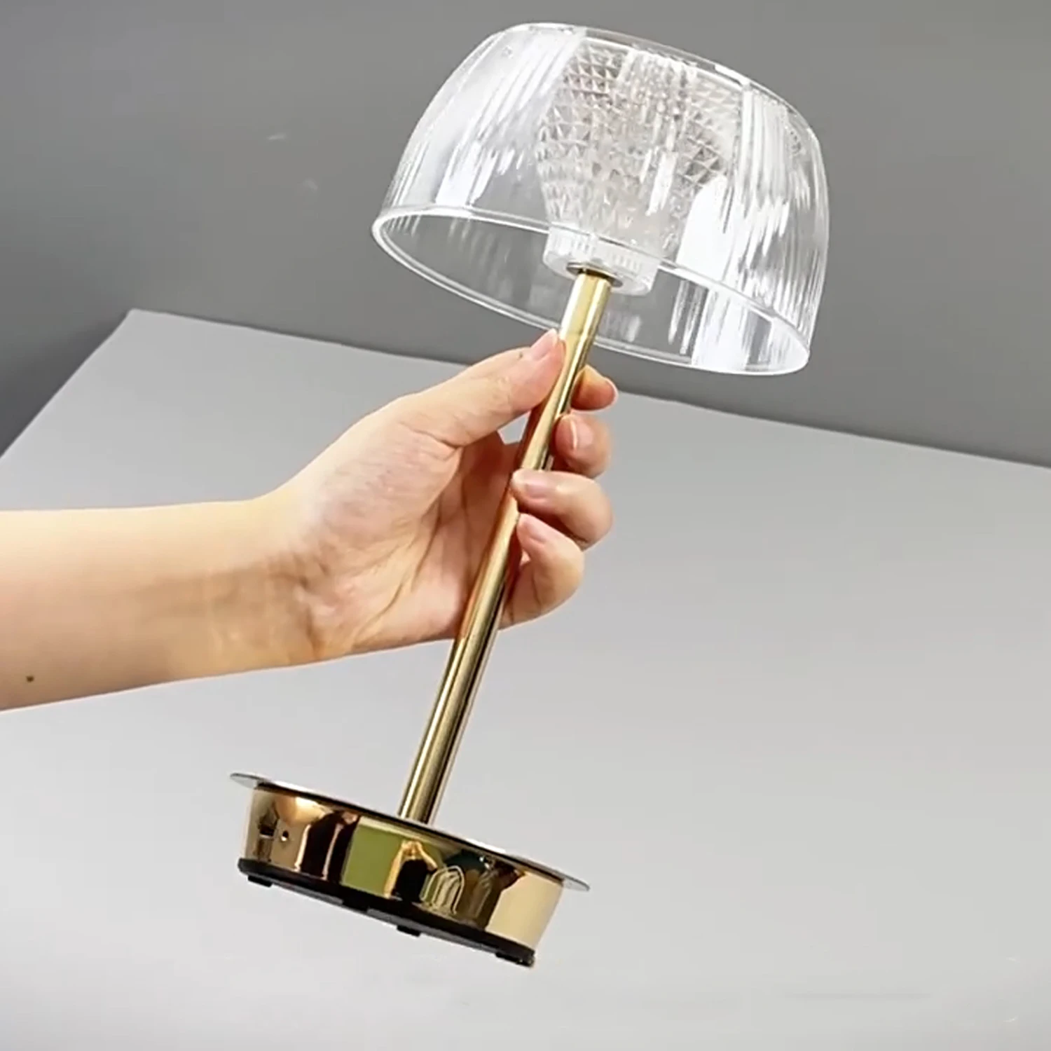 

Портативная Перезаряжаемая Светодиодная Настольная Лампа С Датчиком, Ночник, USB-зарядка