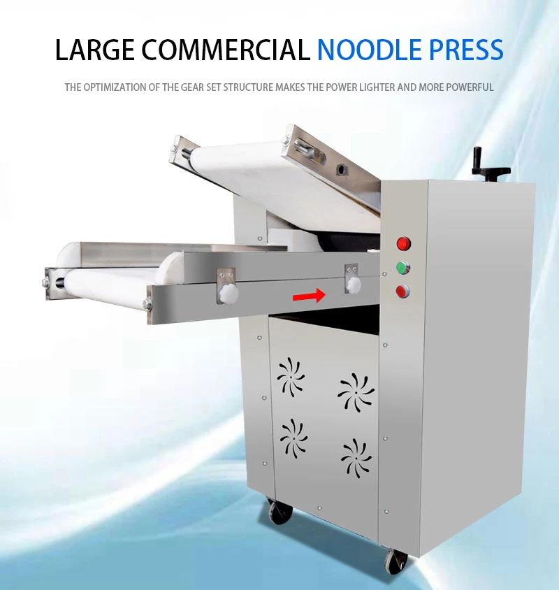 

Noodle Pressing Machine Commercial dough kneading Machine Fully Automatic High-Speed Cycle large Stainless Steel dough Pressing