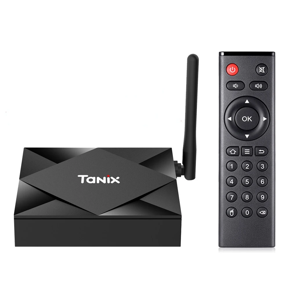 

ТВ-приставка Tanix TX6S, 4 + 32/64 ГБ, Allwinner H616, 4 ядра, Android 10,0