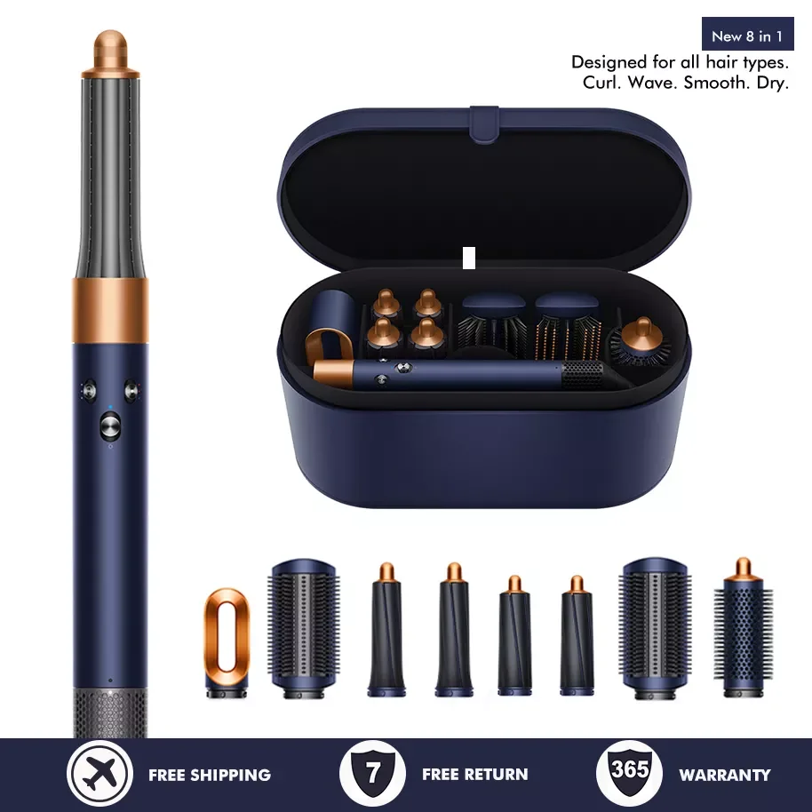 

Hair Dryer Brush Hair Curler Comb Styler Ionic Hot Air Brush Hair Straightener Curly Ion Hair Roller Detachable Brush Kit