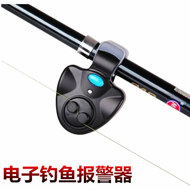 

Fishing Fish Bite Alarm Electronic Buzzer on Fishing Rod with Loud Siren Daytime Night Indicator With Battery B154