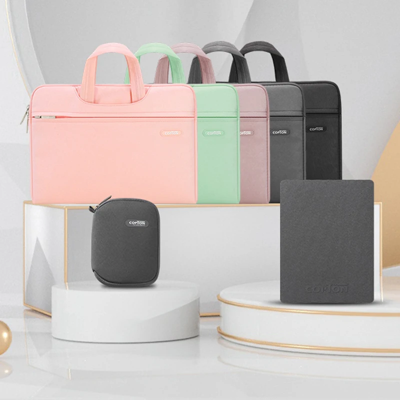 2023 new briefcase 15 inch laptop bag men and women fashion notebook liner bag going out business bag with power pack