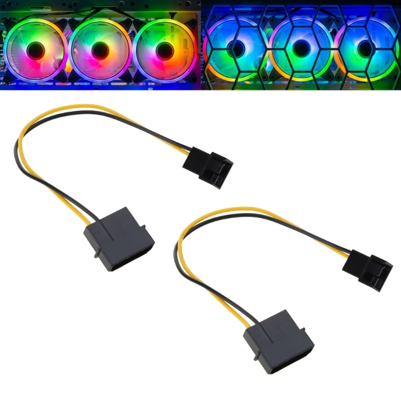 50LD 4-контактный разъем Molex IDE для 3-контактного разъема питания вентилятора