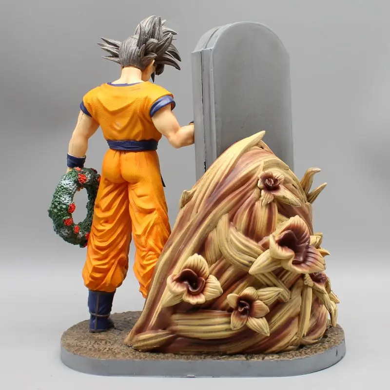 Фото Новая фигурка Сон Гоку из Dragon Ball, 23 см, аниме-фигурка Акиры Ториямы, юбилейная статуэтка из ПВХ, модель, украшение, игрушка №1