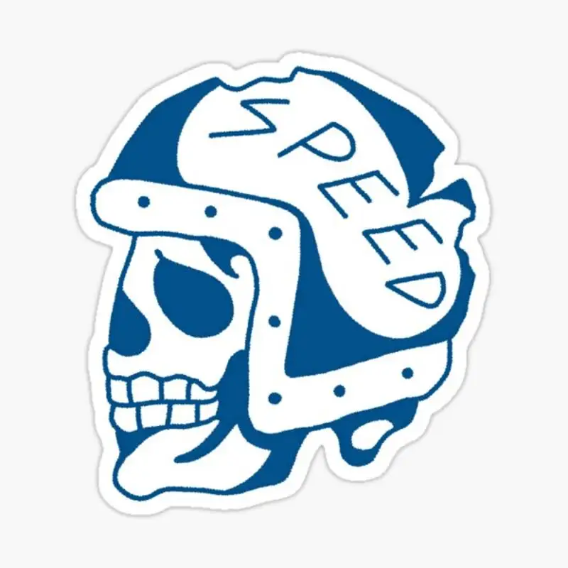 

Синий скоростной фотоальбом для декора ноутбука, спальни, автомобиля, милый мультяшный модный чемодан для общественных мест