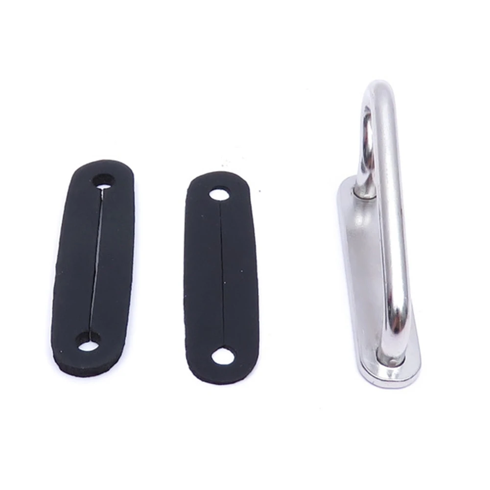 1 пара SS316 Подводное плавание с быстрой регулировкой адаптер резиновой