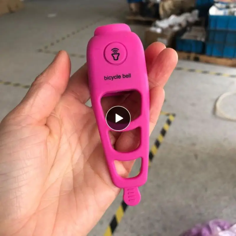 

MTB Silica Gel Pad Electric Horn Bicycle Bell Horn Cycling Electronic Loud Handle Bar Ring Battery Alarm Bicycle Bell