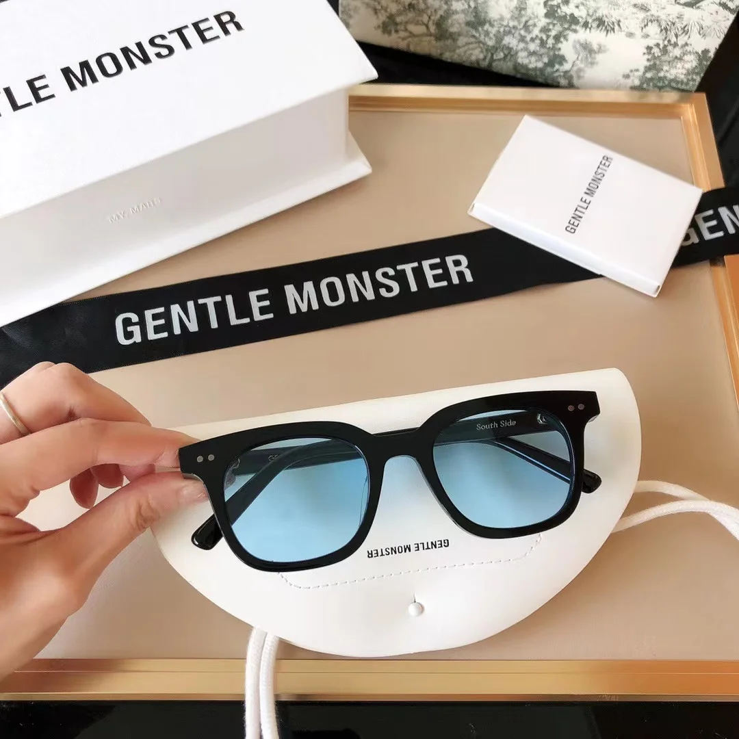 

Original Factory GENTLE MONSTER GM South Side Series Business Leisure Men Women Sunglasses High Quality Fashion Couple Eyewear