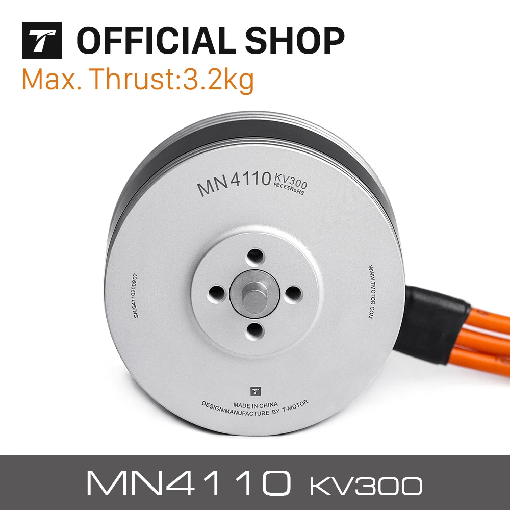 T-MOTOR Tiger моторный навигатор типа MN4110 KV300 KV340 KV400, бесщеточный двигатель для беспилотных летательных аппаратов с дистанционным управлением, ро...