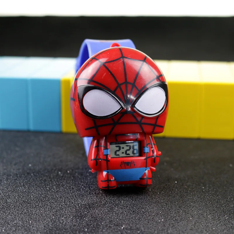 Часы Детские телескопические с принтом Человек-паук |