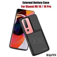 kqjys power bank battery charging case for xiaomi mi 10 pro 6800mah smart battery charger cases for xiaomi mi 10 battery case