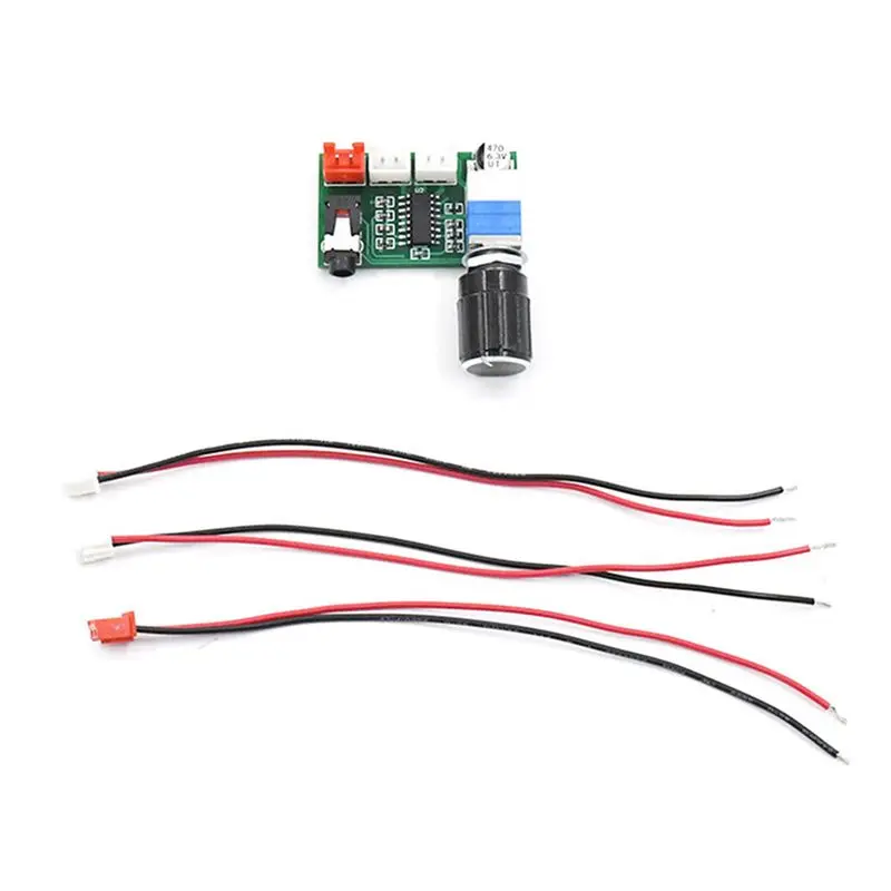 Фото 2 шт. 2X3W PAM8403 2.0-канальный мини-цифровой аудиоусилитель AUX 3W + 3W для DIY-колонок, USB 5V, маленький стереоусилитель №3