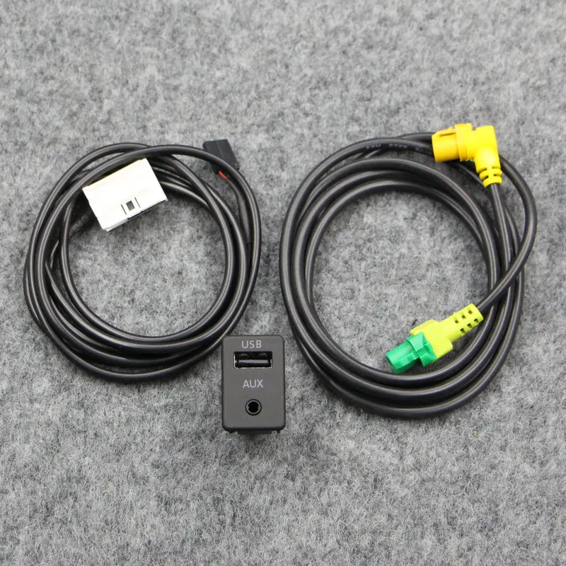 

Кабель для аудиовыключателя Passat b7l Touran tiguan, USB, aux, RCD510, RNS315