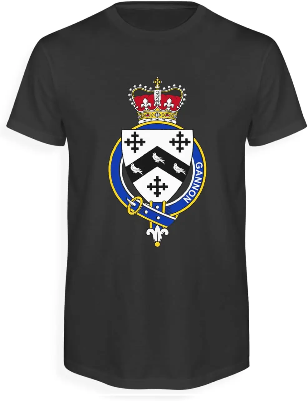 Мужская семейная футболка с ирландскими подвязками