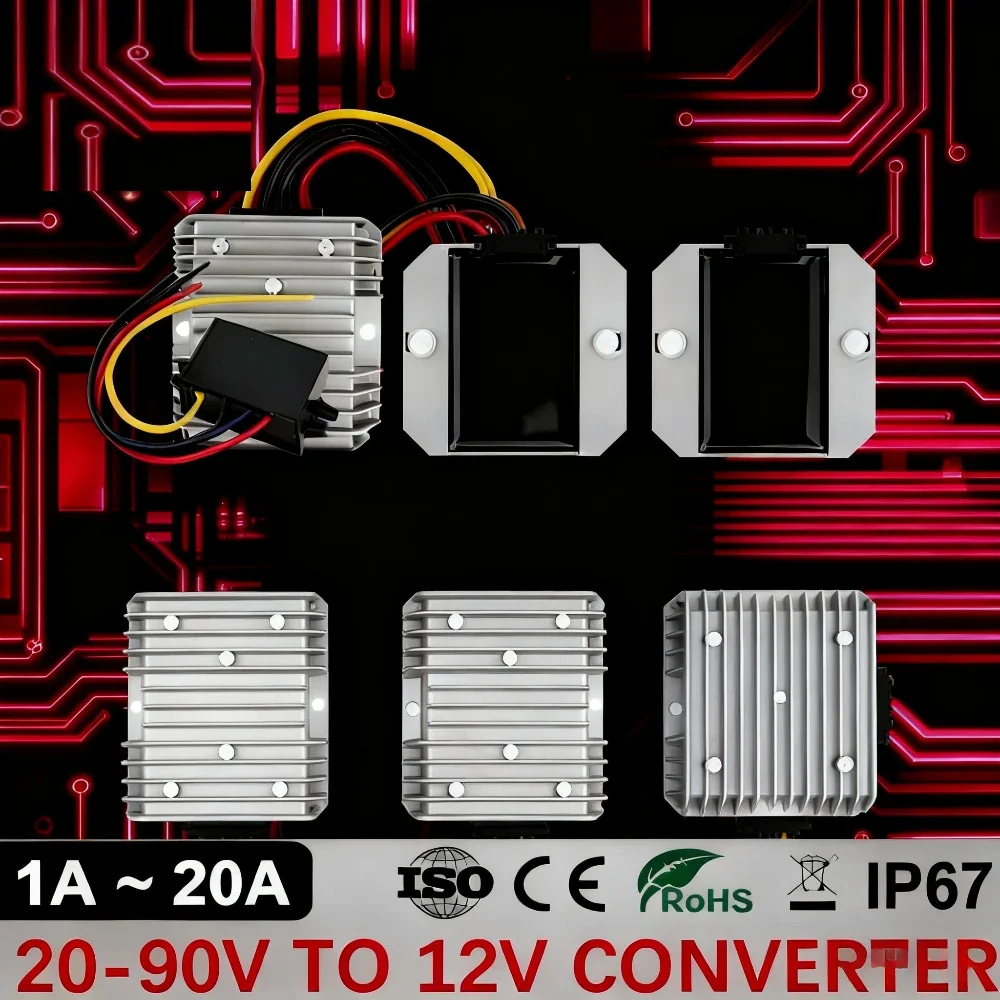 

Конвертер waohei DC/DC 20-90В до 12В 5-20А