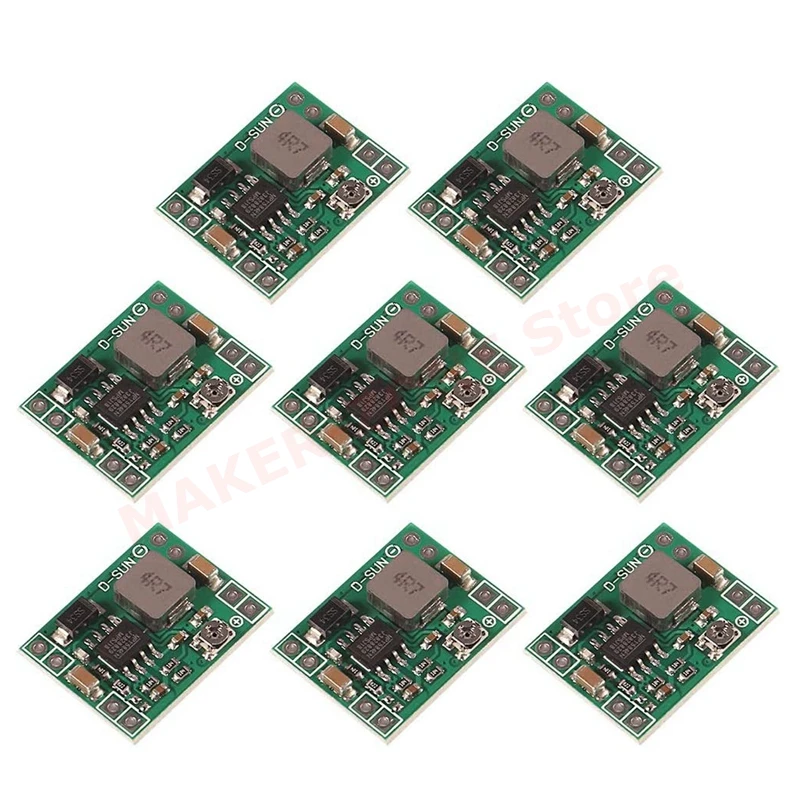 

8 шт., MP1584EN Φ понижающий преобразователь 3A, Регулируемый понижающий модуль питания от 24 В до 12 в 9 в 5 В 3 в