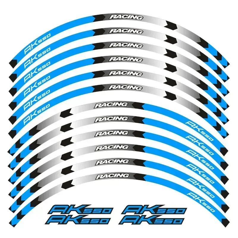 Для KYMCO AK550 AK 550 Moto Parts Contour Wheel декоративная переводная наклейка-3