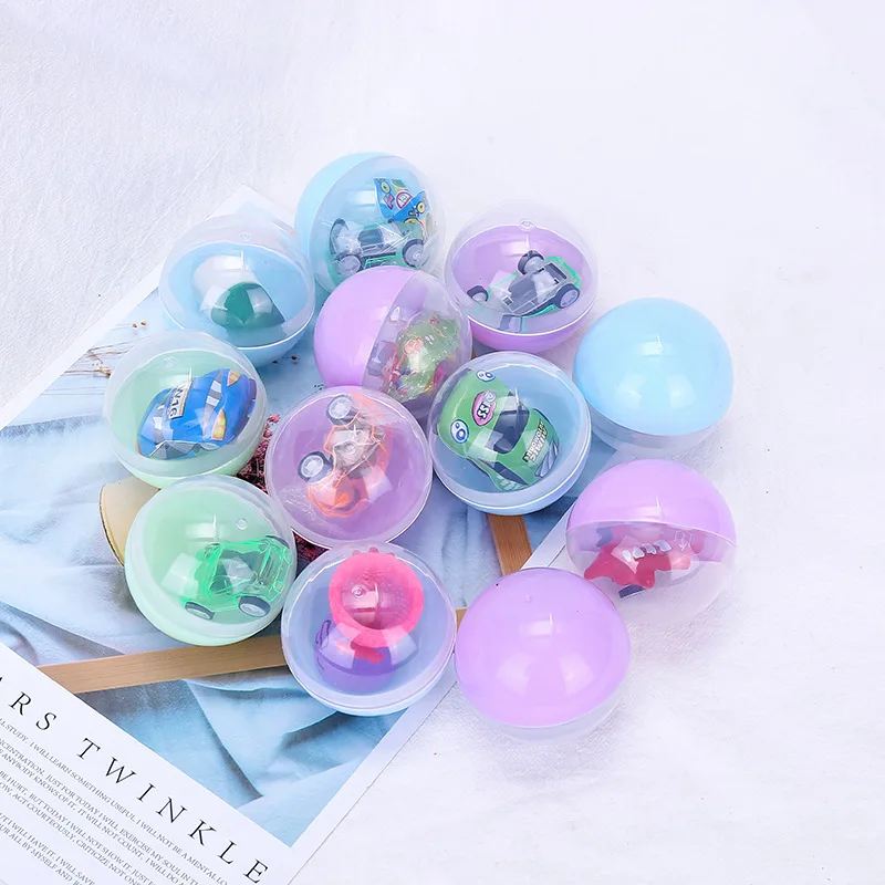 

5/10Pcs 60MM Children's Mini Animal Toys Fun Mixed Surprise Egg Capsule Egg Ball Model Toy Random Mix Vending Machine