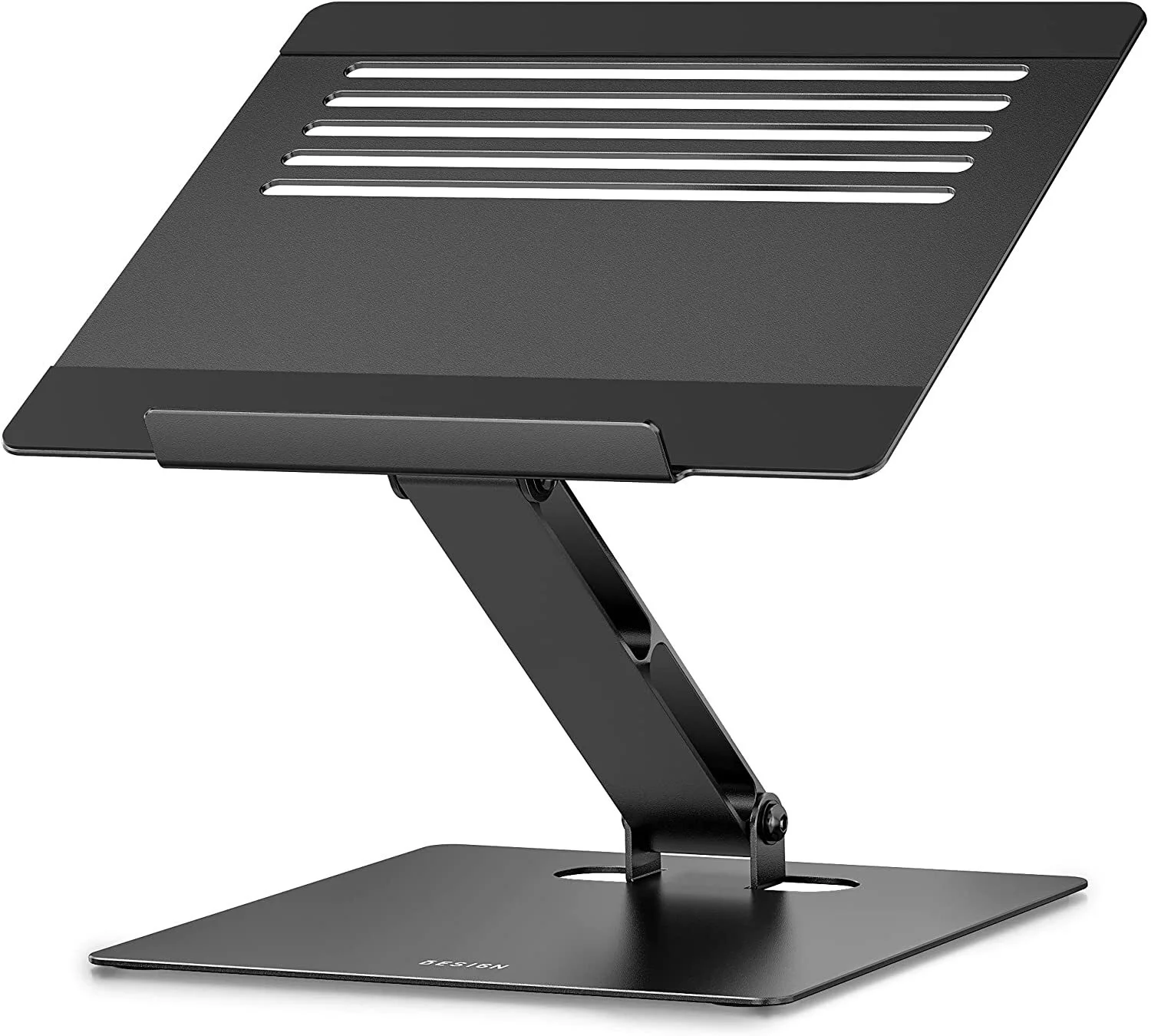 Besign LSX5 Aluminum Laptop Stand, Ergonomic Adjustable Notebook Stand, Riser Holder Computer Stand Compatible with Air, Pro,