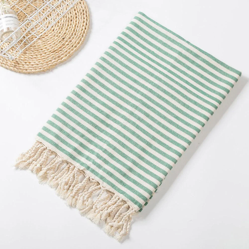 

1Pcs Turkey Beach Sunscreen Tassel Towel Swimming Shawl 100*180cm Beach Towel Extra Large Peshte Mal Women Winter Scarf