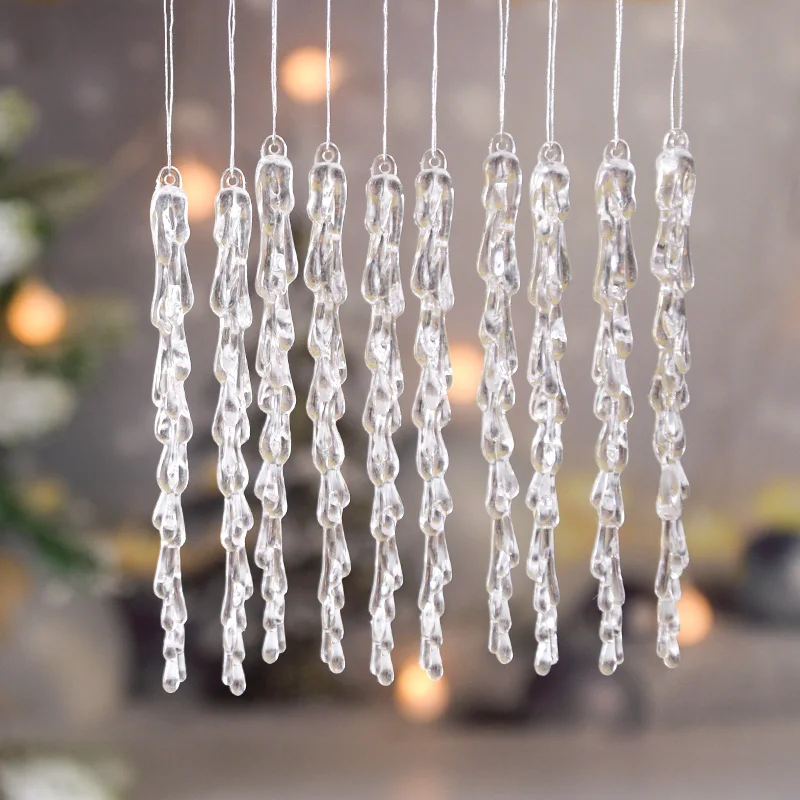 

Рождественские имитации льда CHIXINHAPPY, 10 шт., 13 см