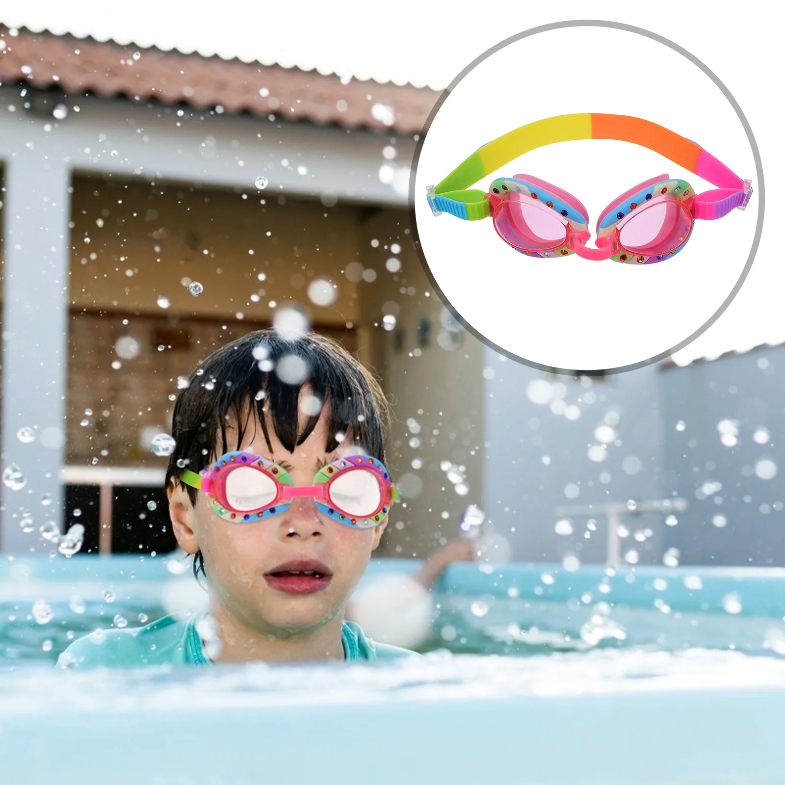 

Детские плавательные очки красочные детские незапотевающие очки для малышей и взрослых