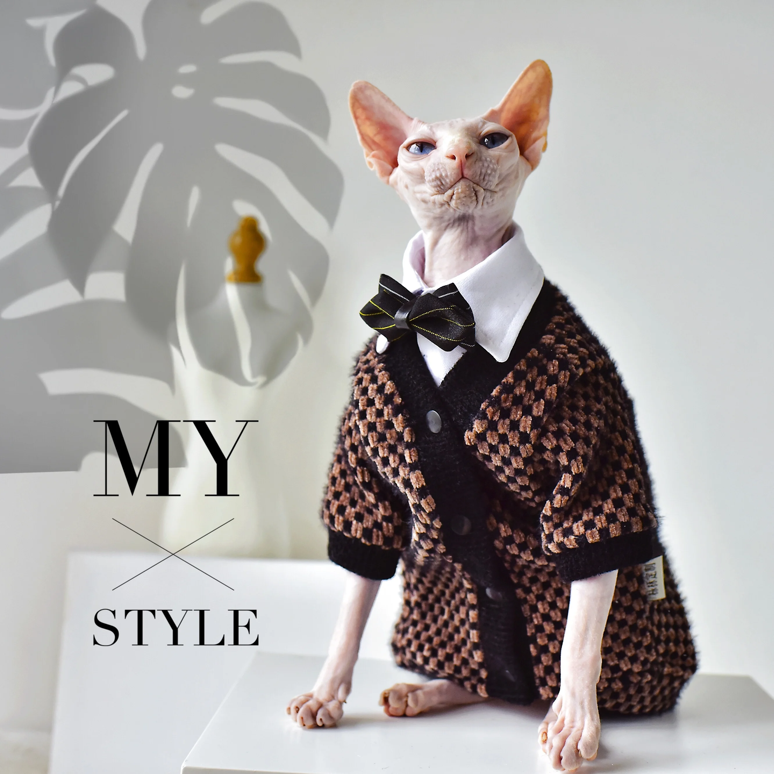 Теплая зимняя куртка elгант Devon Rex с котом джемпер для кошки облегающий костюм и
