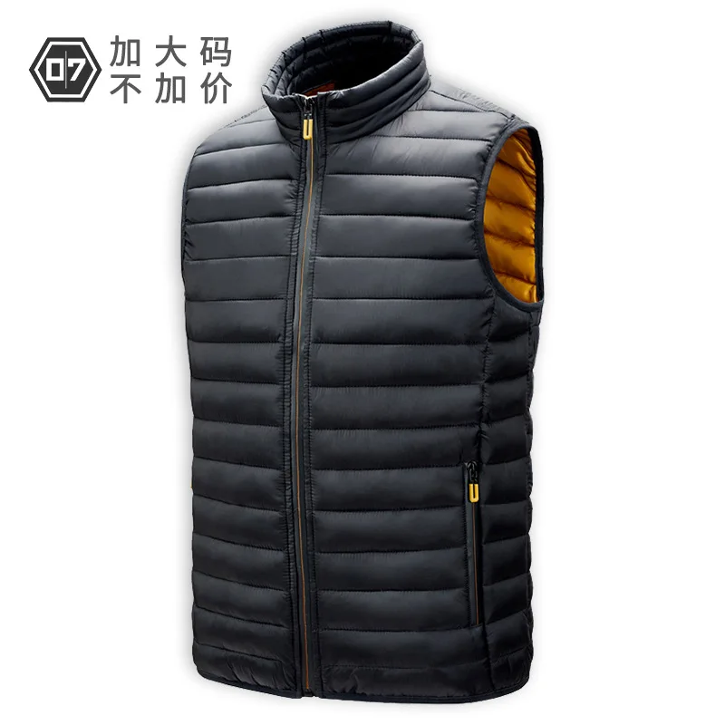 Mens Light Weight Down Cotton Vest Winter Bodywarmer Coat  winter jackets for men
