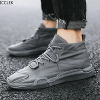 spring and summer popular all match low top tide shoes ice silk cloth shoes mens outdoor breathable casual shoes