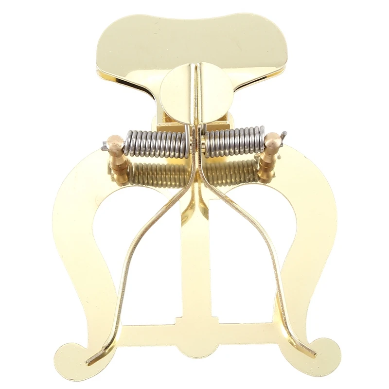 Цельный тромбон марширующий зажим музыкальный маленький пюпитр