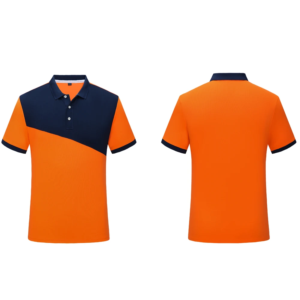 Спортивная летняя мужская рубашка-поло для бадминтона недорогая Повседневная с