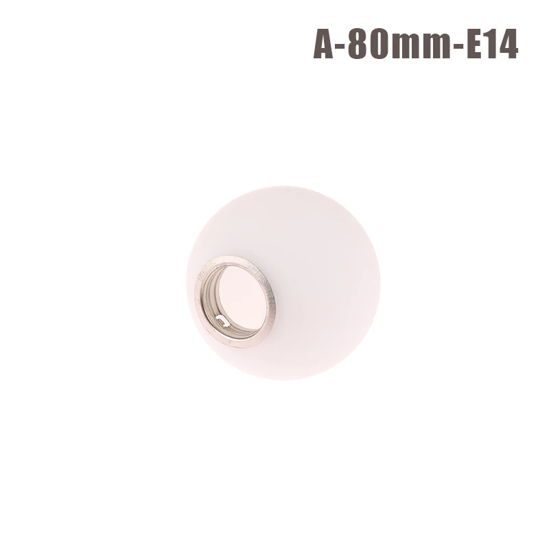 

Белый стеклянный абажур для лампы E14/E27
