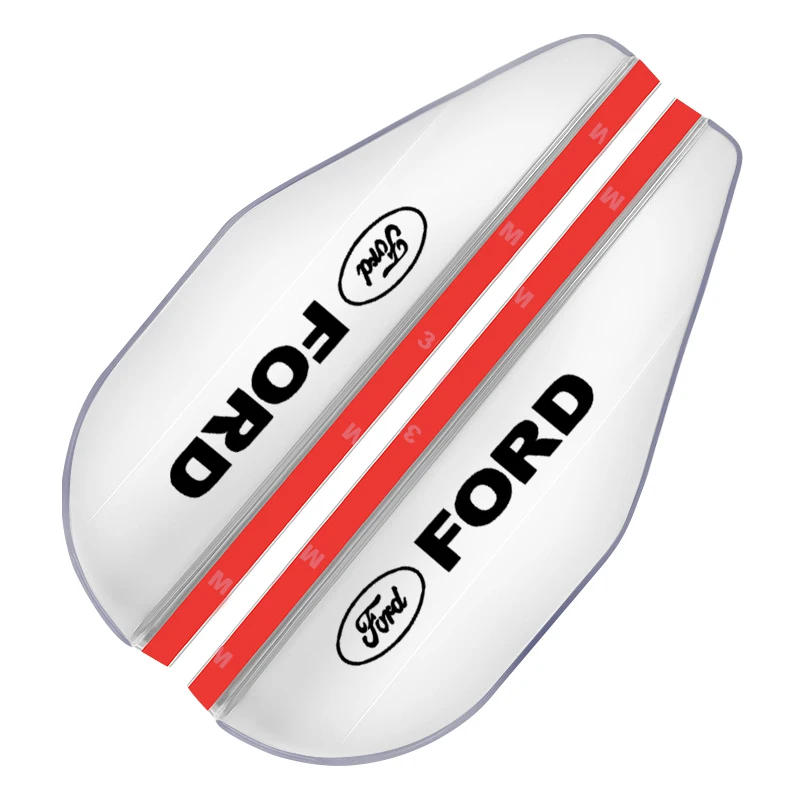 2 шт. автомобильное зеркало заднего вида от дождя защита для бровей накладка Ford