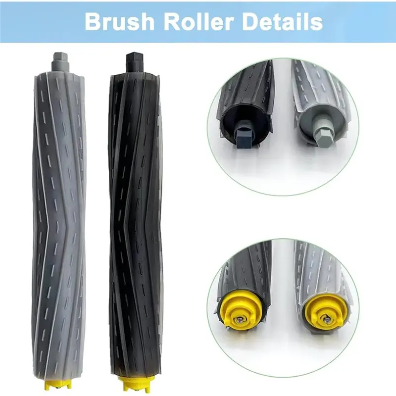 Фото Запасные части ABXH для Roomba 800 900 серии, для Irobot Roomba 805 960 860 861 866 870, 6 боковых щеток и 6 винтов №3