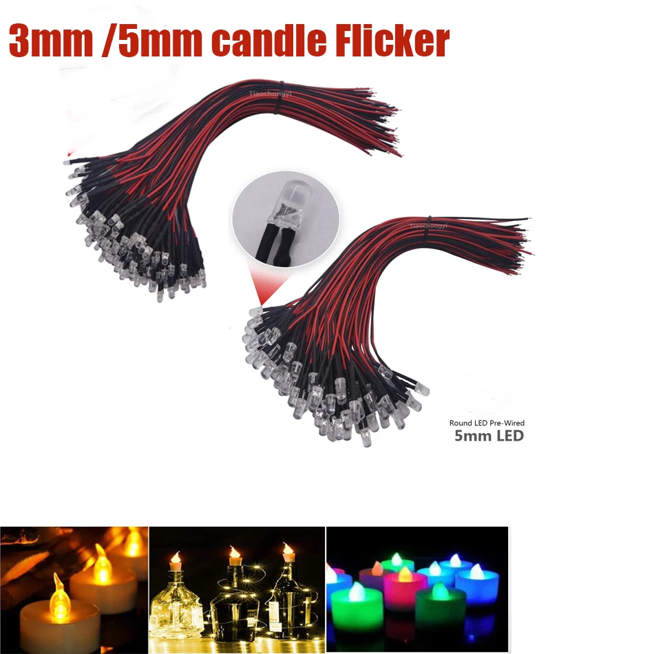 

Светодиодные мерцающие свечи TiaoChongYi