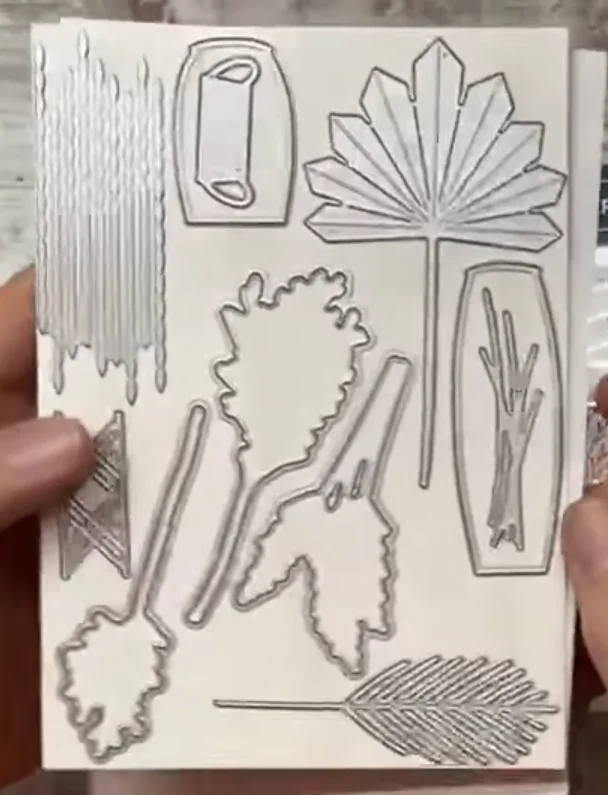 Ваза Спасибо благодарностью Последний 2023-2024 Ежегодный каталог Вырубные штампы