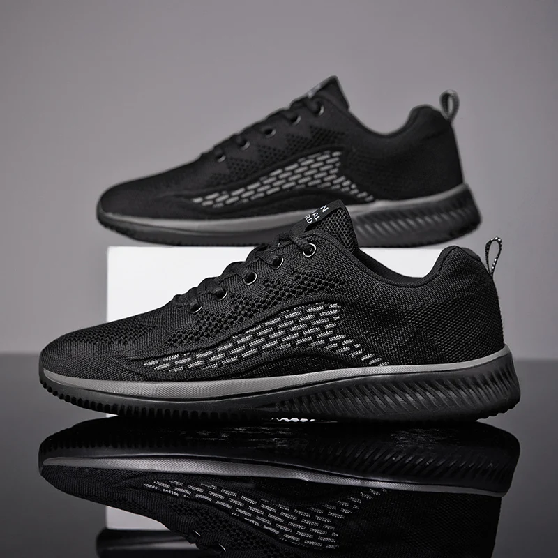 Ultra-light Walking Shoes Male New 2022 Autumn Outdoor Trend Casual Breathable Non-slip  Mens Running Shoes Big Size 46 Sneakers