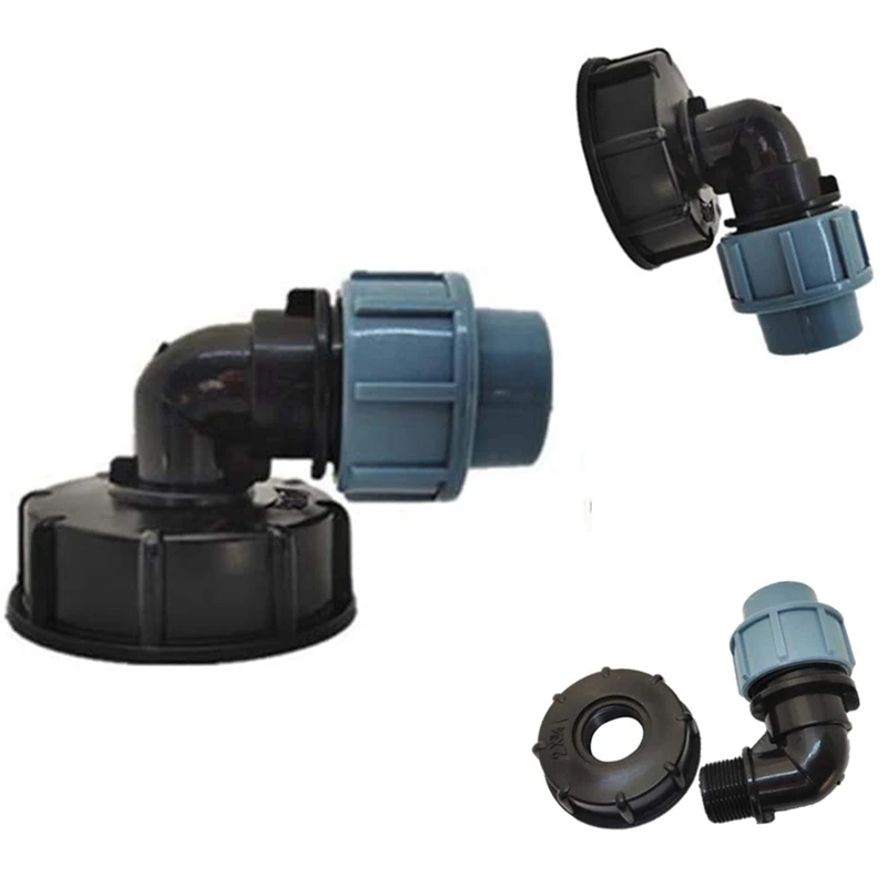 

IBC Ton Barrel Water Tank Valve Connector Elbow Outlet Hand Tools