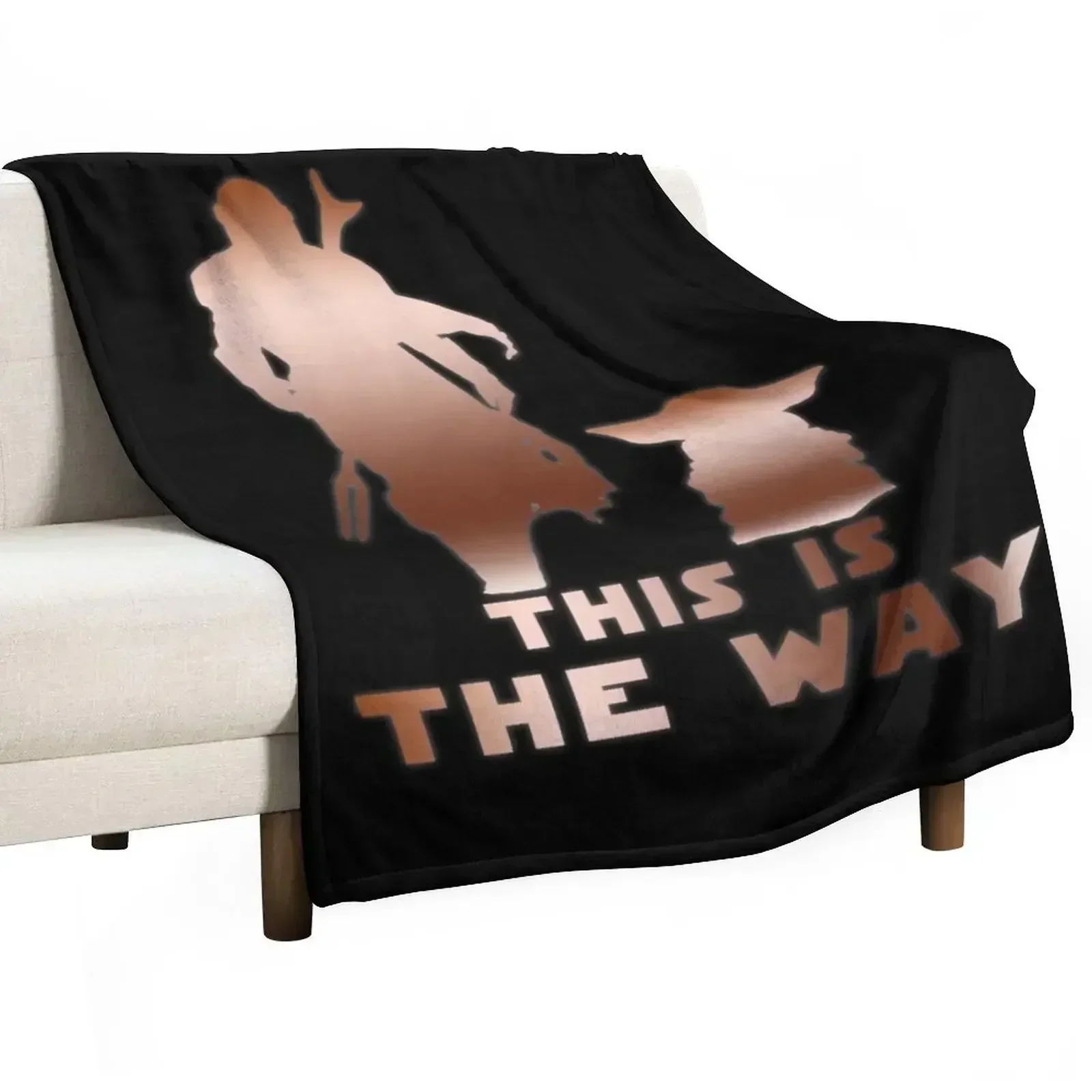 Мандо (вариант) This is The Way Плед Зимние кровати Тяжелые дорожные одеяла