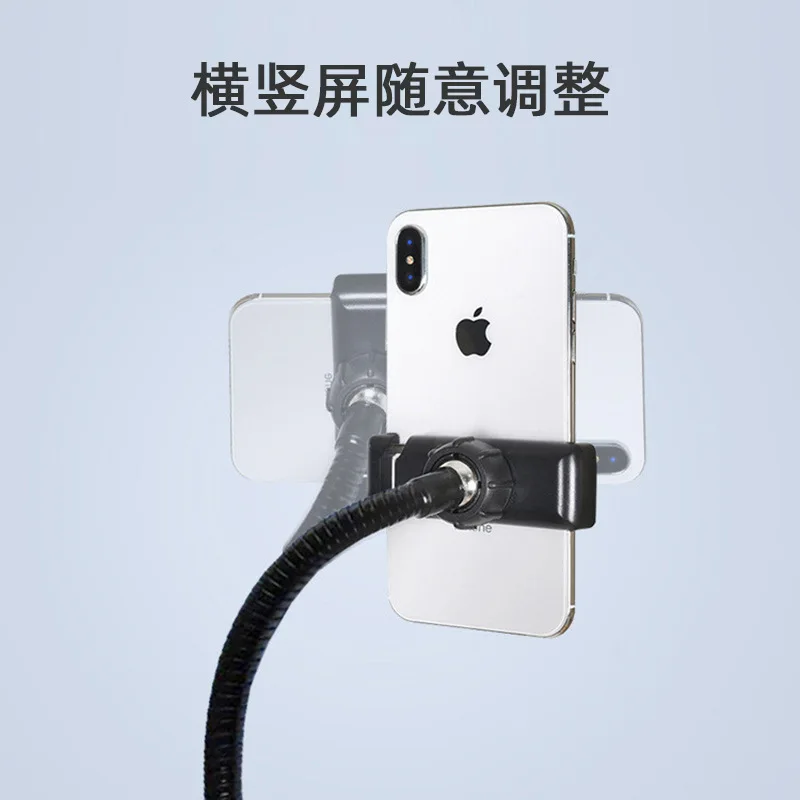 Штатив-монопод для телефона портативный держатель-клипса с шлангом iPhone 12