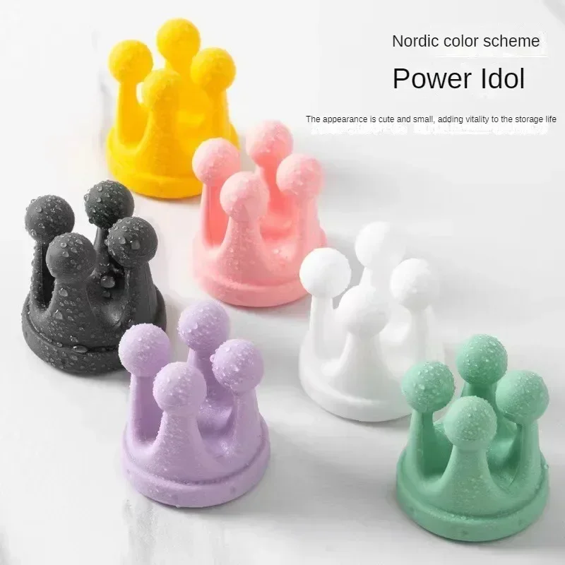 Силиконовый Бесследный Офисный Крючок Без Гвоздей Настенный Кухонный Клейкий